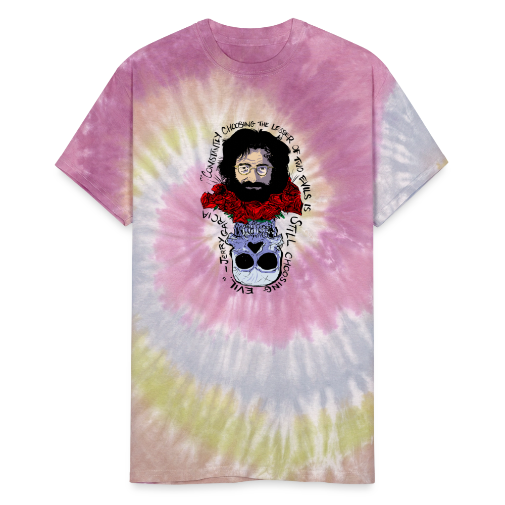 Jerry Garcia | Tie Dye | Men's Tee - Desert Rose