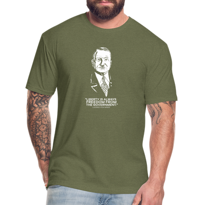 Ludwig von Mises Quote | Men's Tee - heather military green