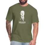 Ludwig von Mises Quote | Men's Tee - heather military green