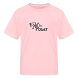 Fight the Power | Youth Tee - pink