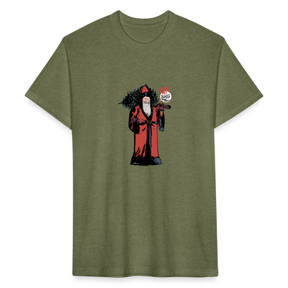 2022 Santa | Men's Tee - heather military green