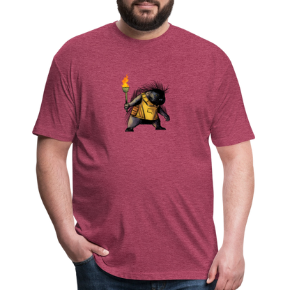 Free the Porcupine | Men's Tee - heather burgundy