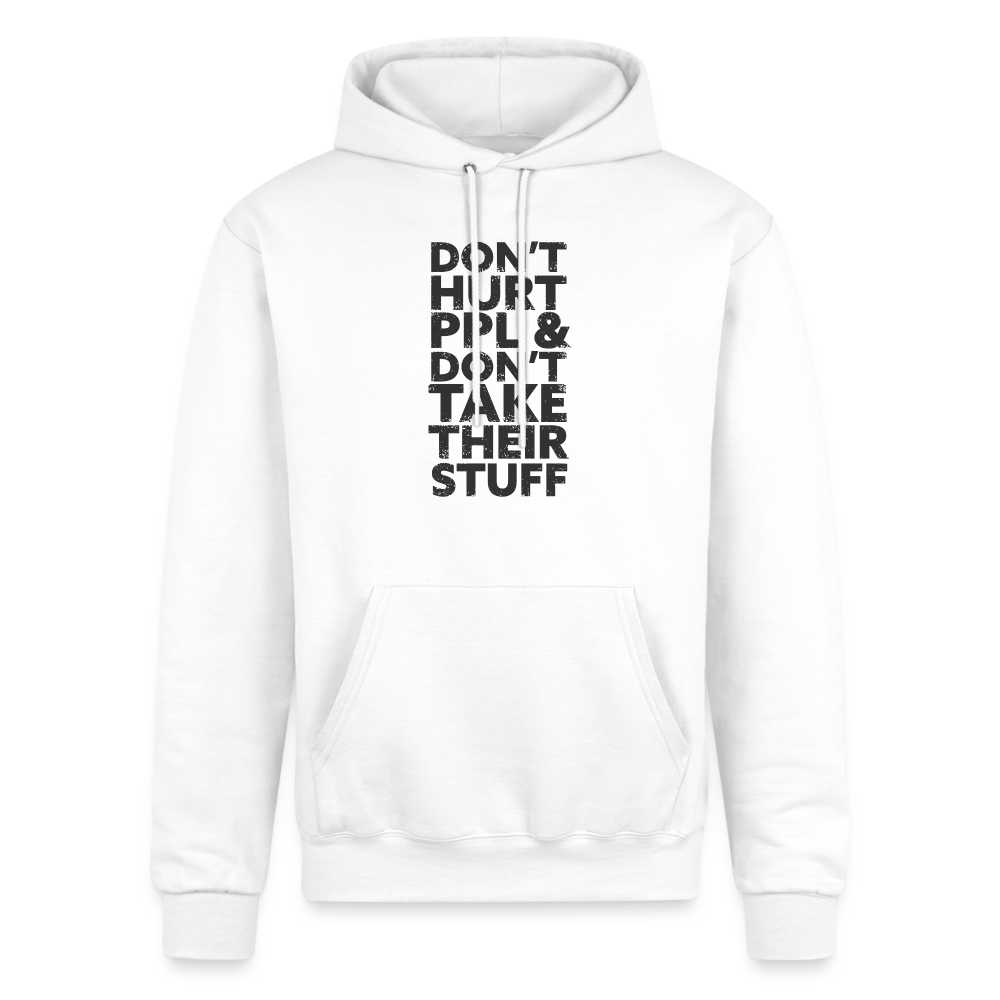 Don't Hurt People | Pullover Hoodie - white