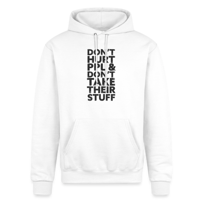 Don't Hurt People | Pullover Hoodie - white