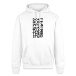 Don't Hurt People | Pullover Hoodie - white