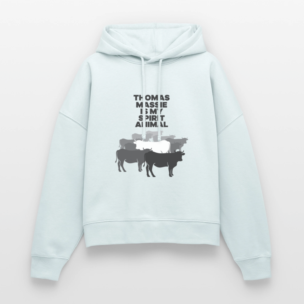 Thomas Massie Is My Spirit Animal | Women's Hoodie - blue ice