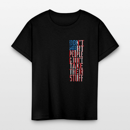 Don't Hurt People | Flag | Youth Tee - black