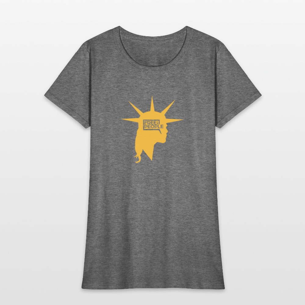 Liberty Head | Women's Tee - graphite heather