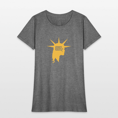 Liberty Head | Women's Tee - graphite heather