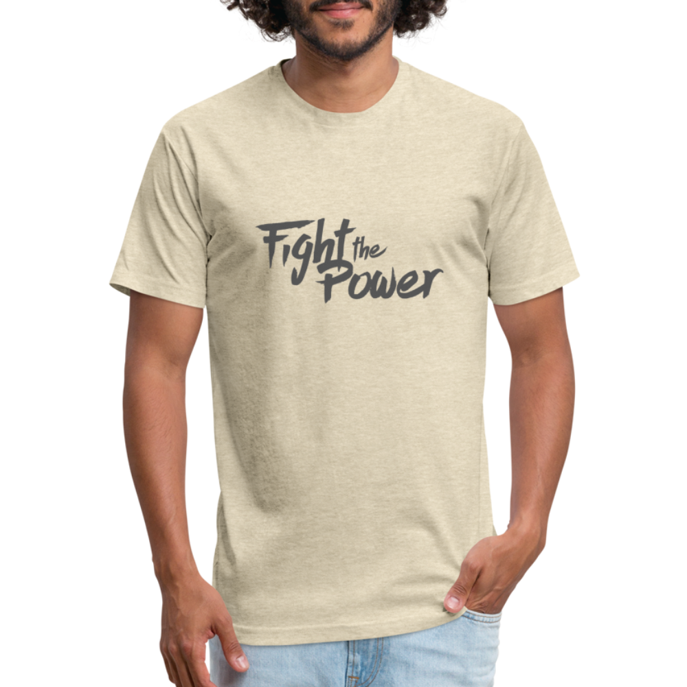 Fight the Power | Men's Tee - heather cream