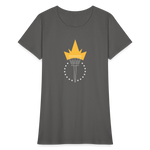 Freedom Torch | Women's Tee - charcoal