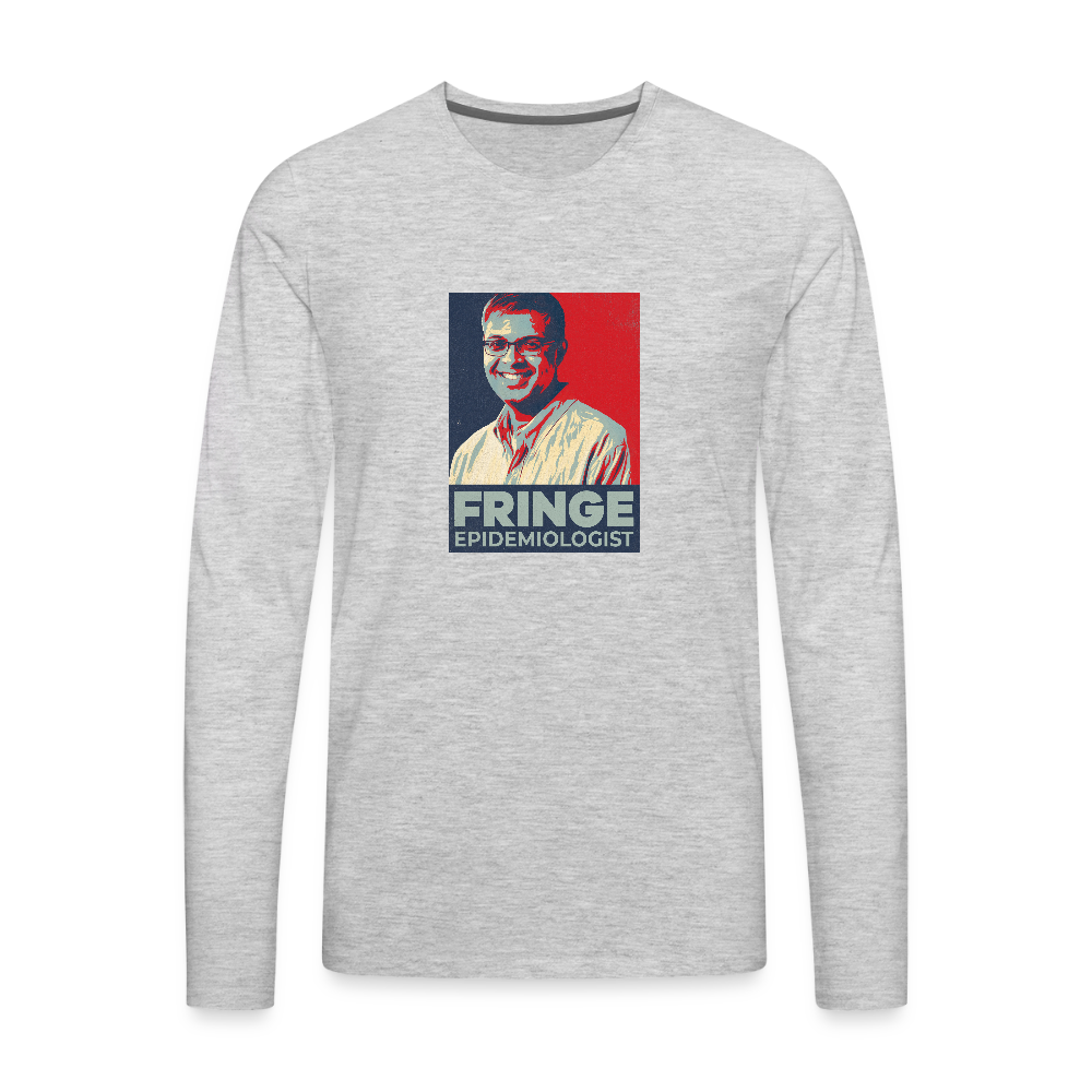 Fringe Epidemiologist | Men's Long Sleeve Tee - heather gray