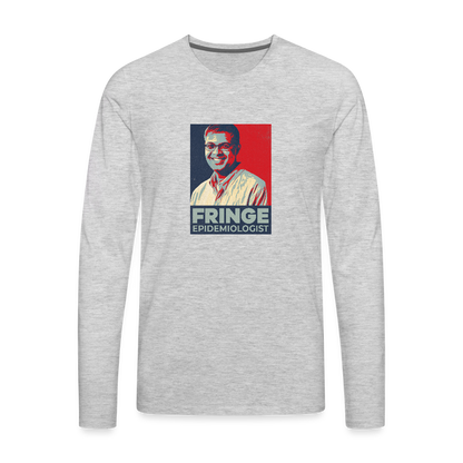 Fringe Epidemiologist | Men's Long Sleeve Tee - heather gray
