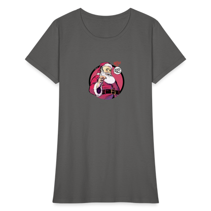 2023 Santa | Women's Tee - charcoal