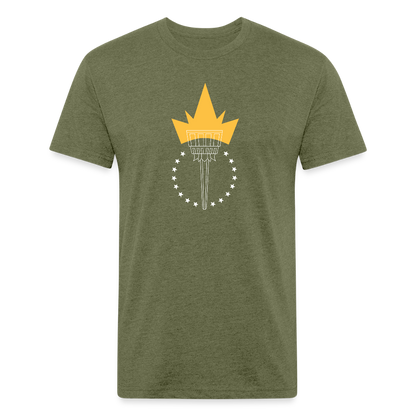 Freedom Torch | Men's Tee - heather military green
