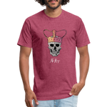 No Kings | Men's Tee - heather burgundy