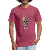 No Kings | Men's Tee - heather burgundy