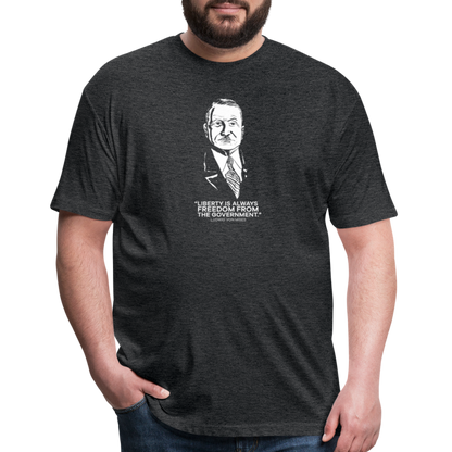 Ludwig von Mises Quote | Men's Tee - heather black