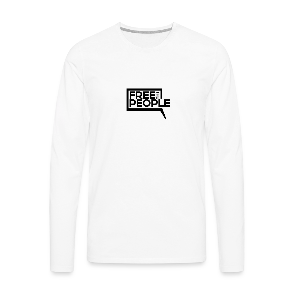 Free the People | Men's Long Sleeve Tee - white