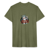 Anarcho-Catpitalist | Men's Tee - heather military green