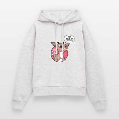 Rudolph Misfits | Women's Hoodie - cool heather grey