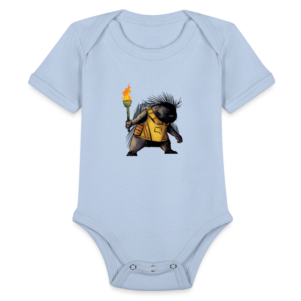 Free the Porcupine | Baby Onesie - sky