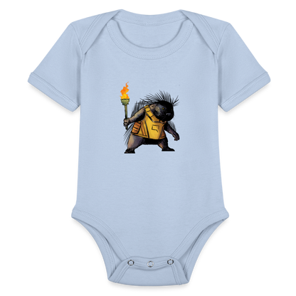 Free the Porcupine | Baby Onesie - sky