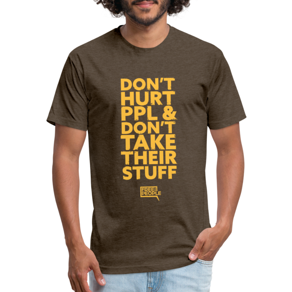 Don't Hurt People | Limited Edition | Men's Tee - heather espresso