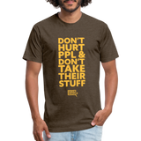 Don't Hurt People | Limited Edition | Men's Tee - heather espresso