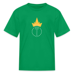 Freedom Torch | Youth Tee - kelly green