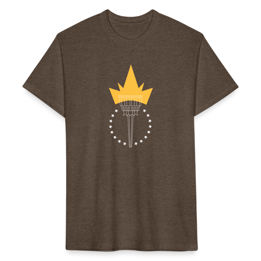 Freedom Torch | Men's Tee - heather espresso