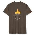 Freedom Torch | Men's Tee - heather espresso