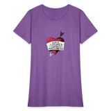 Love, Liberty | Women's Tee - purple heather