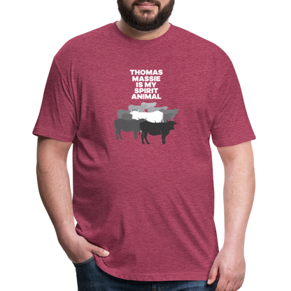 Thomas Massie Is My Spirit Animal | Men's Tee - heather burgundy