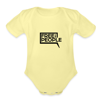 Free the People | Baby Onesie - washed yellow