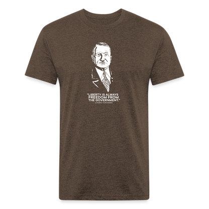 Ludwig von Mises Quote | Men's Tee - heather espresso