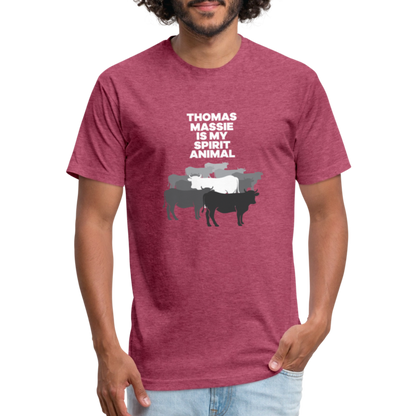 Thomas Massie Is My Spirit Animal | Men's Tee - heather burgundy