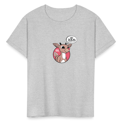 Rudolph Misfits | Youth Tee - heather gray