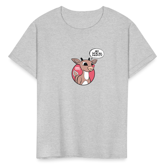 Rudolph Misfits | Youth Tee - heather gray