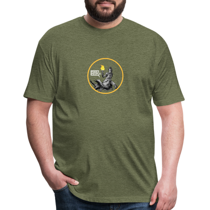 Lady Liberty | Men's Tee - heather military green