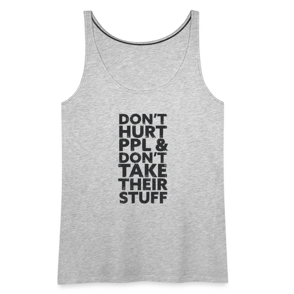 Don't Hurt People | Women's Tank - heather gray