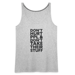 Don't Hurt People | Women's Tank - heather gray