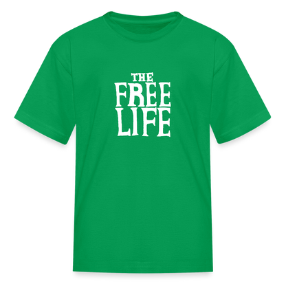 The Free Life | Youth Tee - kelly green