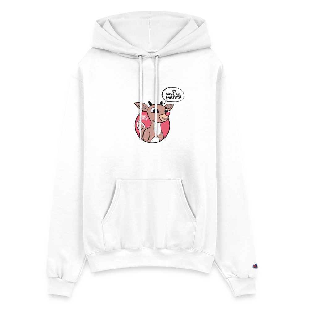 Rudolph Misfits | Pullover Hoodie - white