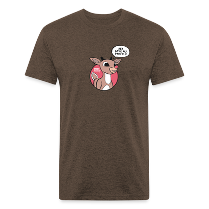 Rudolph Misfits | Men's Tee - heather espresso