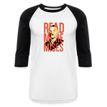 Read More Mises | Baseball Tee - white/black