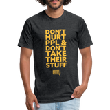 Don't Hurt People | Limited Edition | Men's Tee - heather black