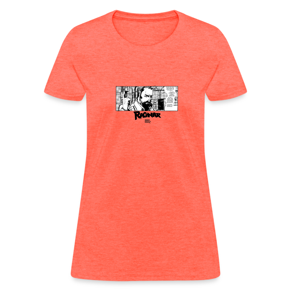 Ragnar Comic | Women's Tee - heather coral