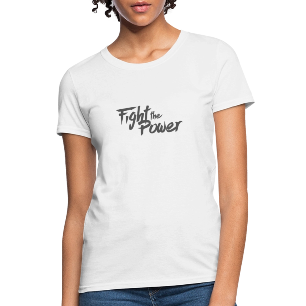 Fight the Power | Women's Tee - white