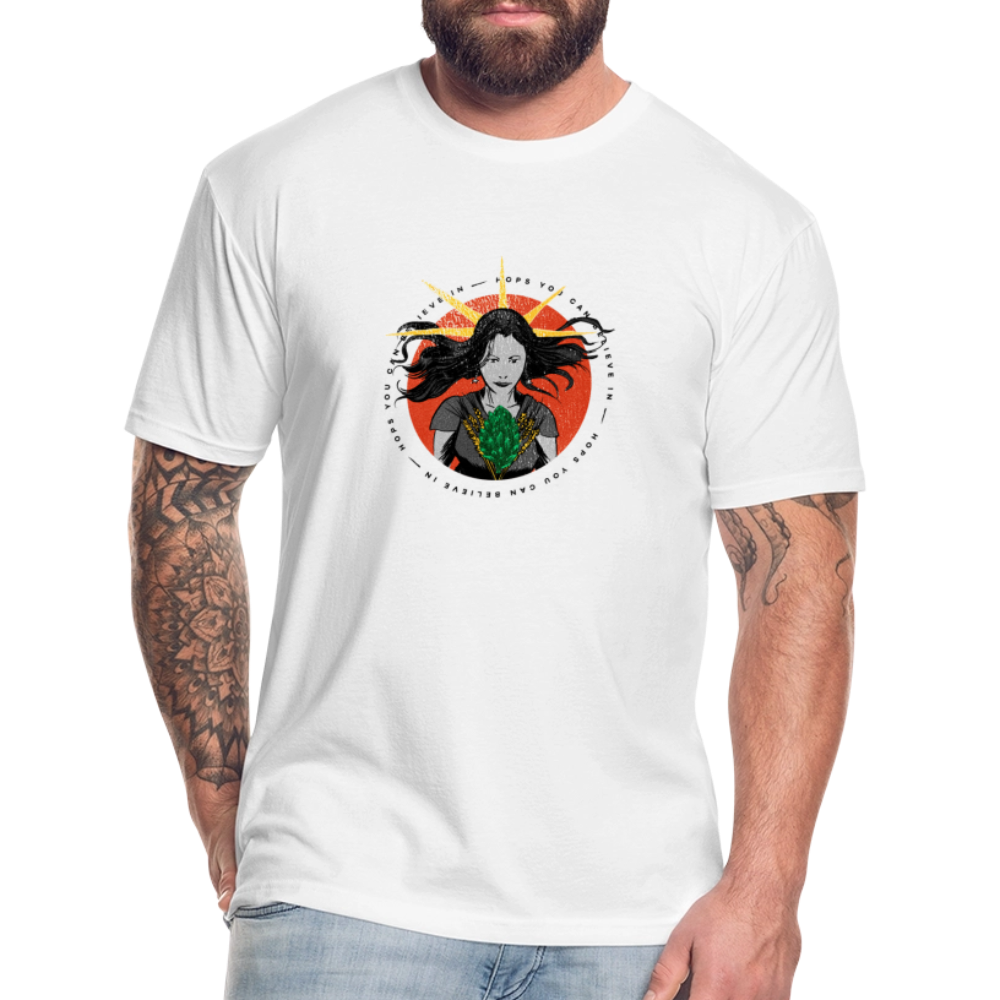 Hops You Can Believe In | Men's Tee - white